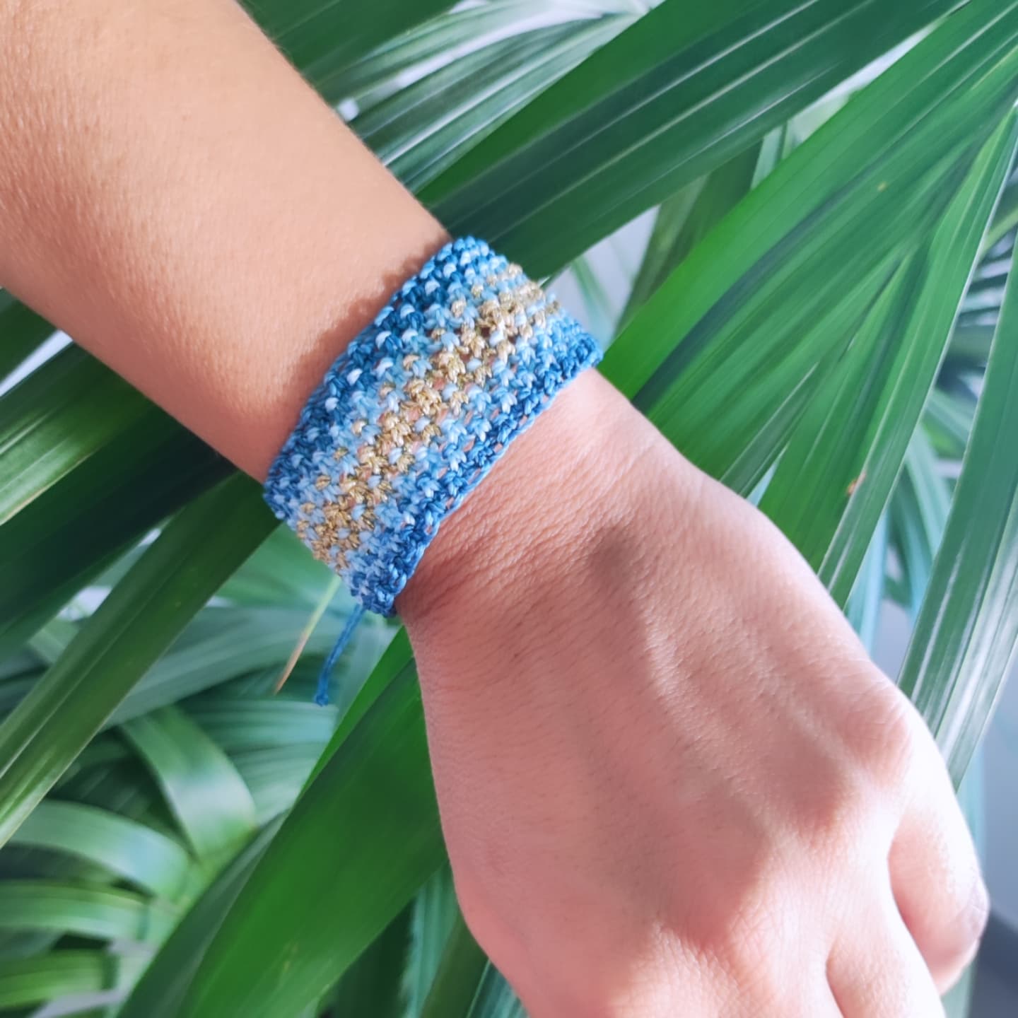 Pulsera de macramé